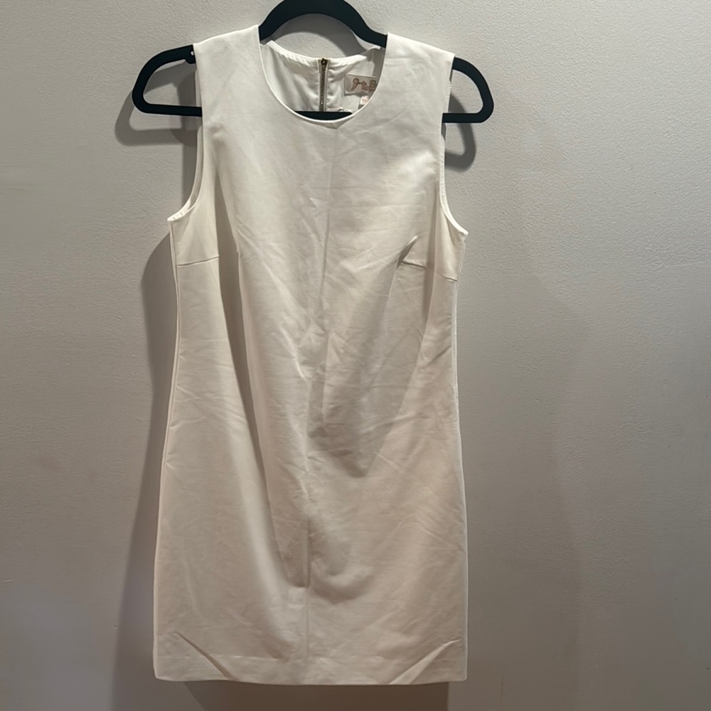 JB by Julie Brown Cream Sleeveless Sheath Mini Dress